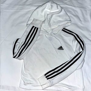 Adidas crop hoodie!!